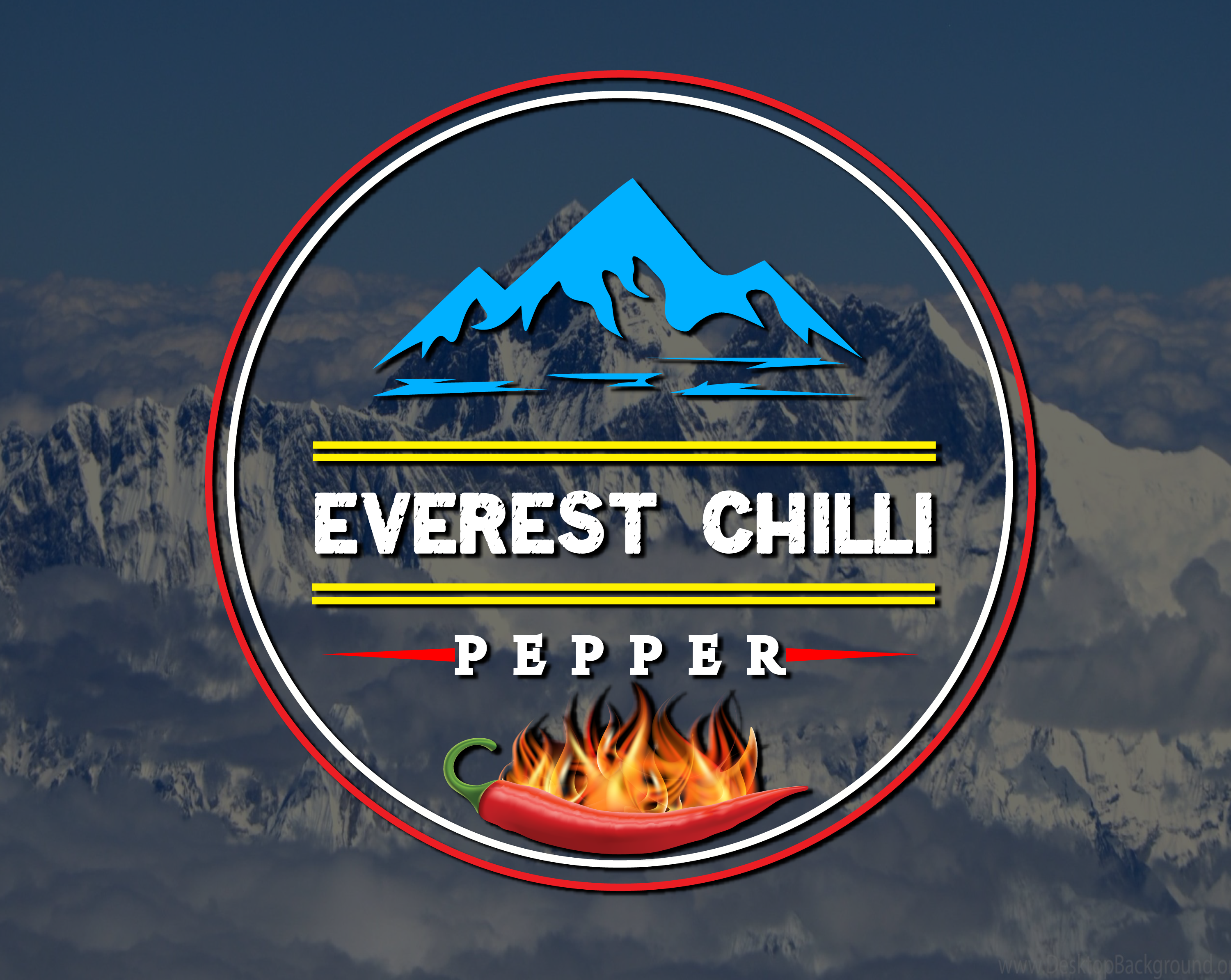 final logo for everest chilli pepper